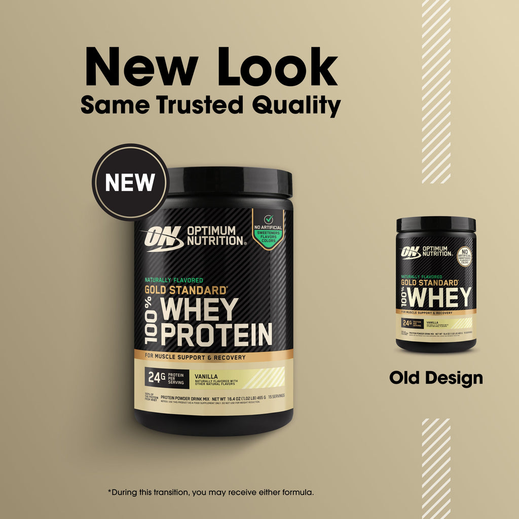 Gold Standard 100% Whey Naturally Flavored Protein Powder additional product image 16