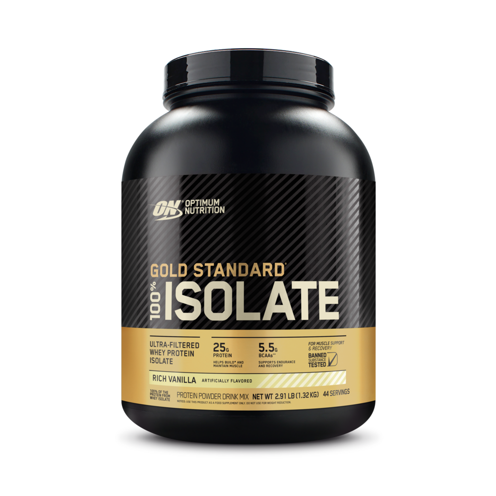 Gold Standard 100% Isolate Whey Protein powder