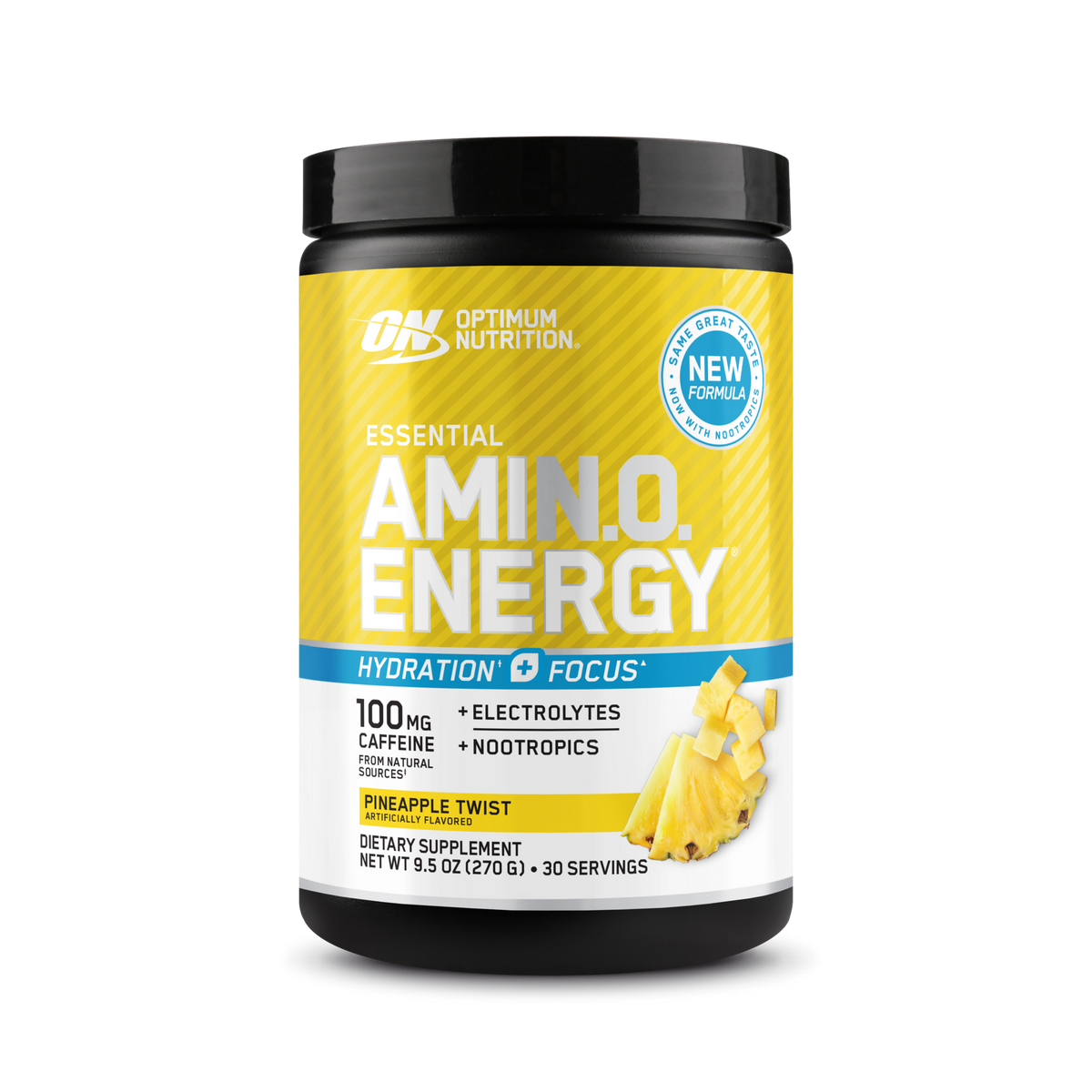 Optimum Nutrition Essential Amino Energy powder, 0.6 lb, Tropical Lemonade flavor, 30 servings